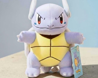 POKEMON Wartortle Plysch Gosedjur 22 cm, Present till barn och samlare