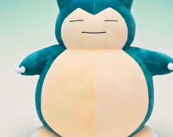 POKEMON Jätte Snorlax Plysch, Stor Anime Plyschleksak, Present till Barn