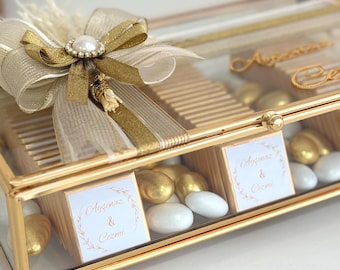 Luxuriöse, personalisierte Schokoladen-Gastgeschenke – Individuelle Geschenke für Hochzeiten, Brautpartys und Verlobungen – Elegante Erinnerungsstücke für Ihre Feier