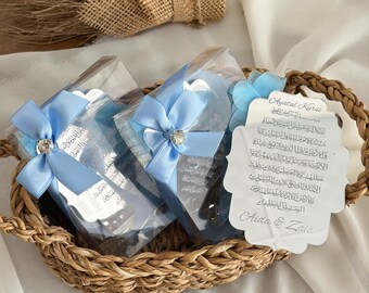 Personalized Islamic Mirror Magnet – Muslim Wedding, Baby Shower, Eid & Hajj/Umrah Gift