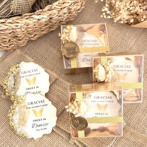 Quinceañera Party Favors Gold – Sweet 15 & Sweet 16 Gifts, Mis Quince Birthday Party Favors