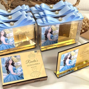 Personalized Sweet 15-16 Picture Frame Keepsake, Quinceañera Party Favors for Guests, Mis Quince años Gift,Special Photo Frame