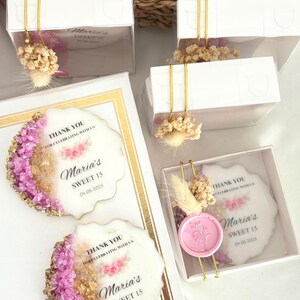 Pink Gold Butterfly Party Favors – Elegant Gifts for Quinceañera, Sweet 15/16 & Birthday Celebrations