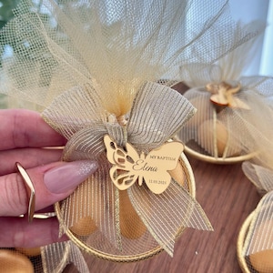 Bonbons de bienvenue pour bébé, Bonbons Quinceañera aux amandes pour les invités, Souvenirs de fête personnalisés, Cadeau personnalisé