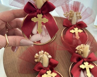 Personalized Almond Candy Favor – Unique Baptism Gifts, Christening Favors, Holy Communion, Mi Bautizo