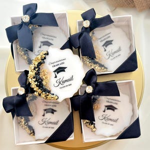 Personalized Graduation Epoxy Magnet Keepsake Party Favor