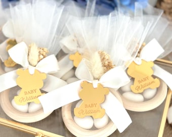 Personalized Jordan Almond Candy Favor – Baby Shower, First Birthday, Baptism & Christening Favor