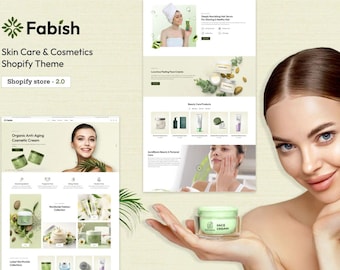 Fabish - Stylish Skincare and Cosmetics Shopify Theme 2.0 | Responsive, Multi-Purpose, Beauty Store Design for Cosmetics, Makeup and Fashion
