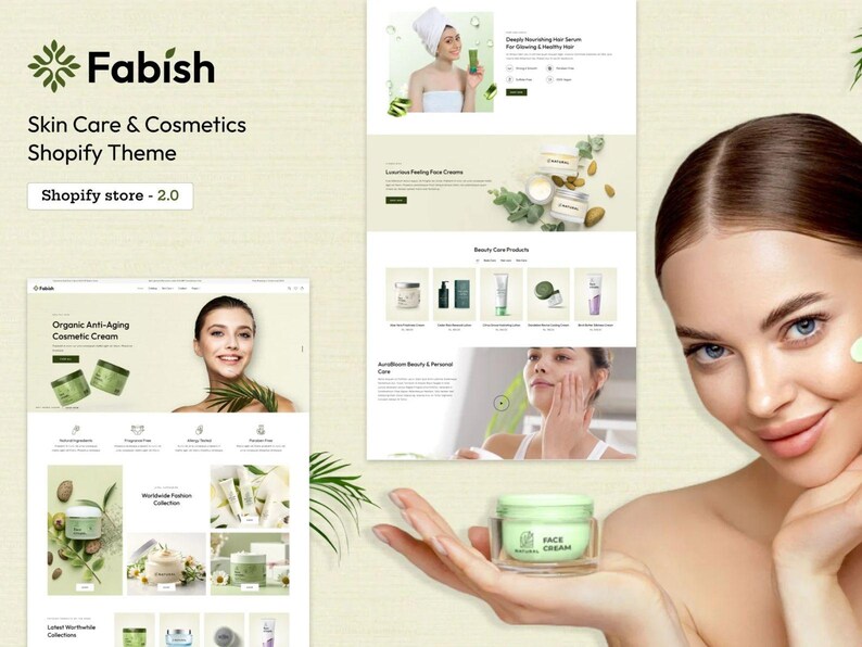 Fabish - Stylish Skincare and Cosmetics Shopify Theme 2.0 | Responsive ...