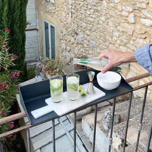 Balcony table Balconie (Large gray)