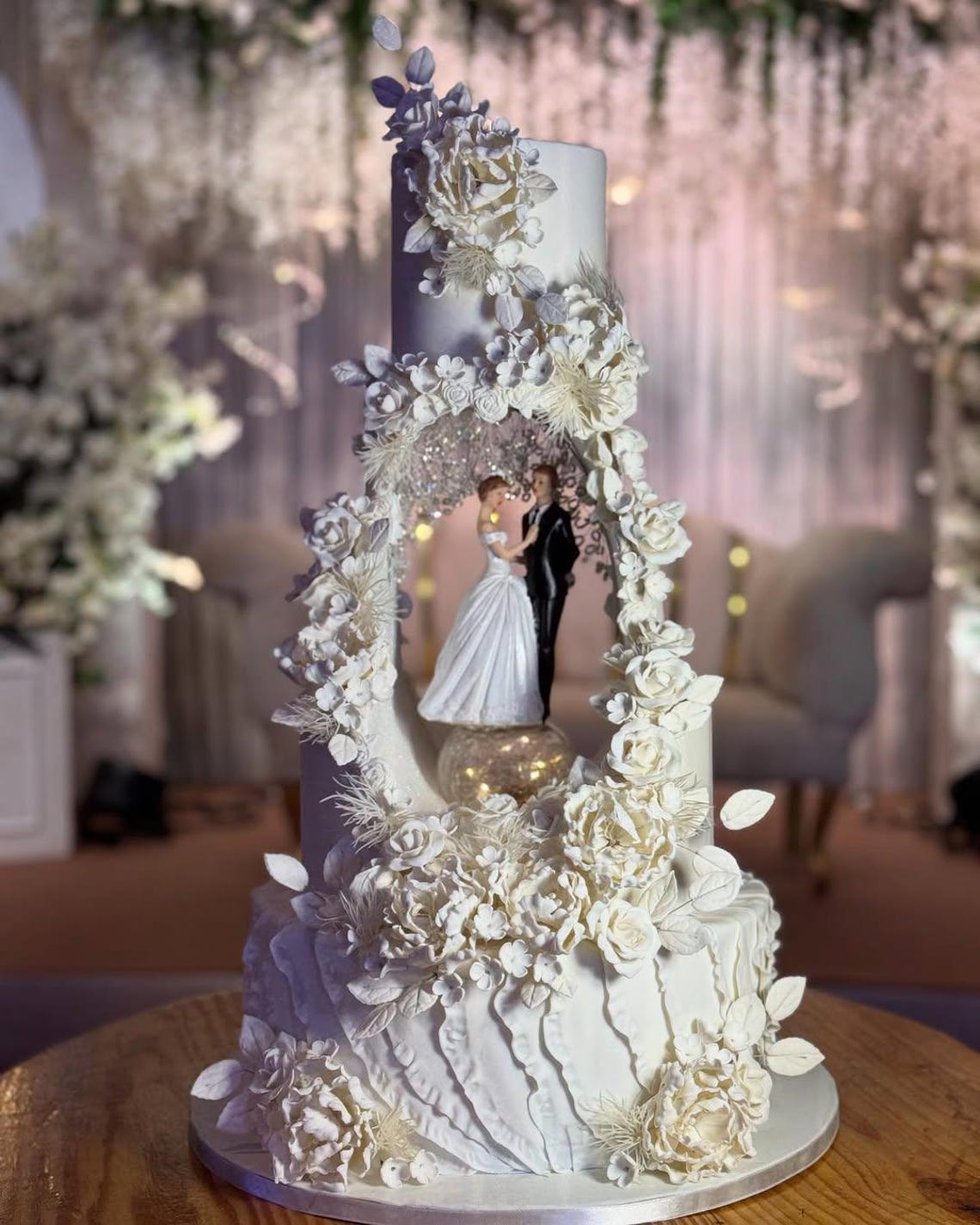 Wedding Cake, Fake Cake, Wedding Decoration, Luxury Cake, Elegant ...