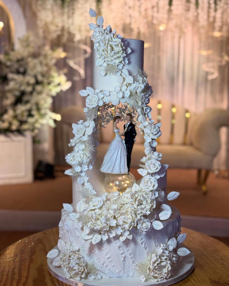 Wedding Cake, Fake Cake, Wedding Decoration, Luxury Cake, Elegant ...