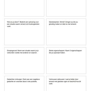 Fysieke pakket 40 opdrachtenkaartjes