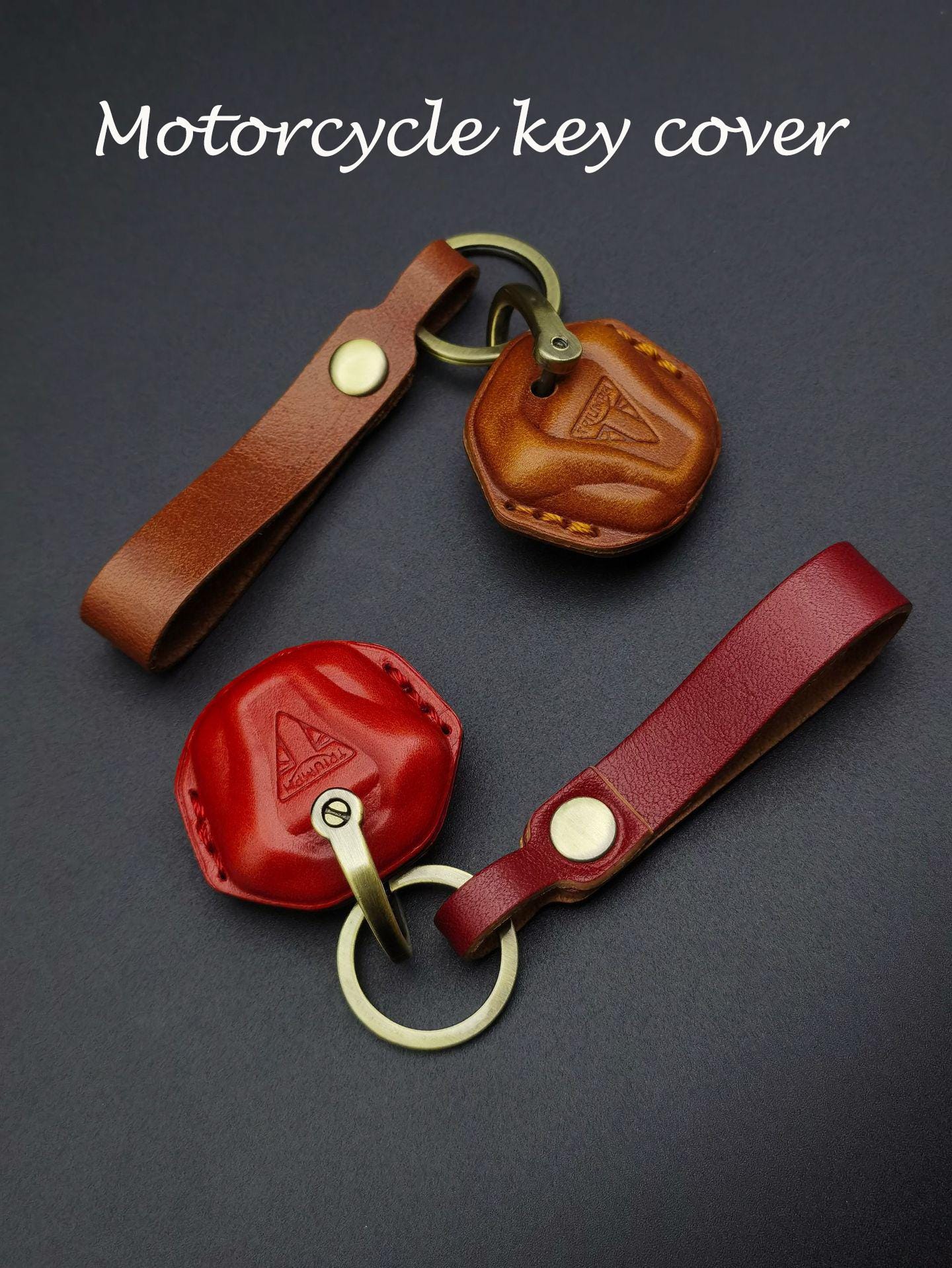 Triumph motorcycle keychain - Etsy 日本