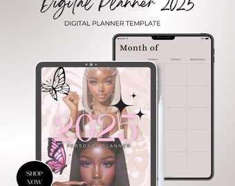 2025 Digital Life Planner: Minimalist Daily and Weekly