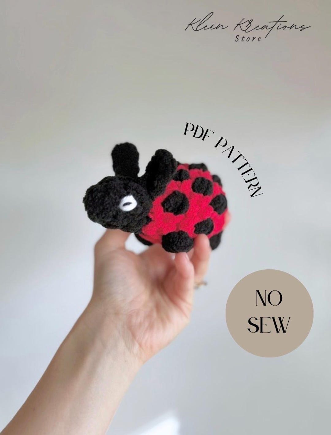 Ladybug PDF Pattern - Etsy