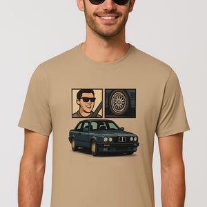 Men&#39;s T-shirt Ride the Legend – BMW E30 Art Tee