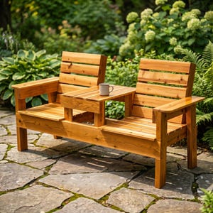 2人掛けベンチ - Etsy 日本