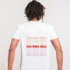 Embrasse plus de filles Svg.Funny Girl Svg, svg lesbien, LGBTQ svg, image de la Gay Pride femmes, sublimation Gay téléchargement numérique