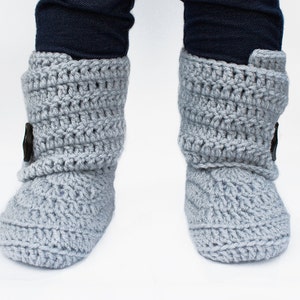 Side Wrap Toddler Boot Crochet Pattern - PDF - Etsy