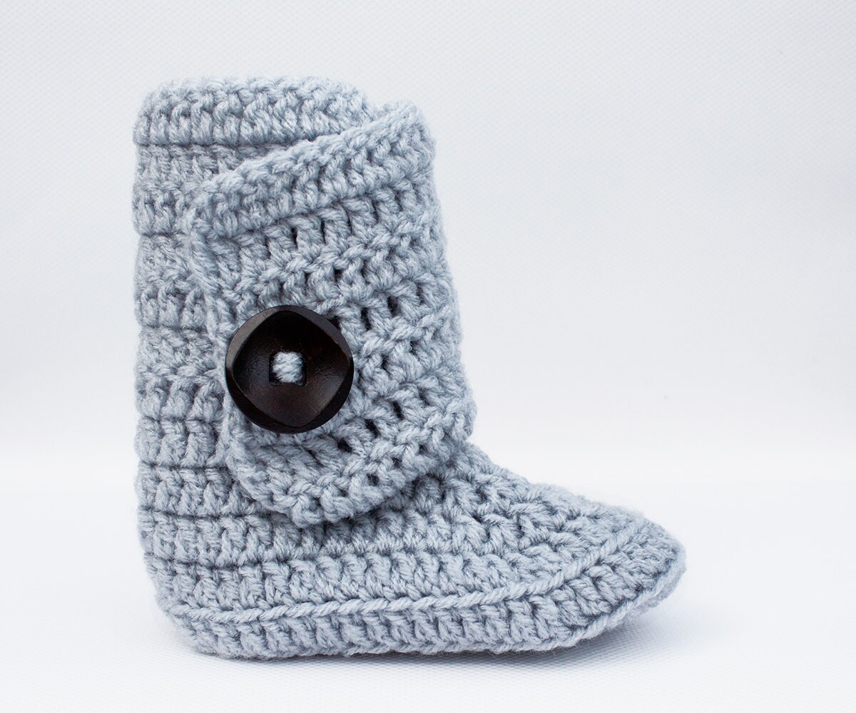 Side Wrap Toddler Boot Crochet Pattern - PDF - Etsy