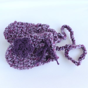 Fluffy Baby Thumbless Mittens Crochet Pattern PDF image 3