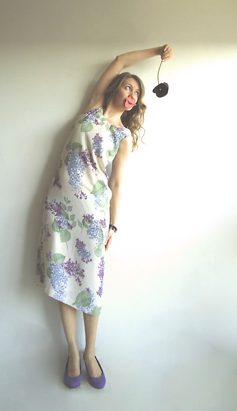 BREATH of Lilacs Maxi Sleeveless Dress in Pale Yellow Etsy