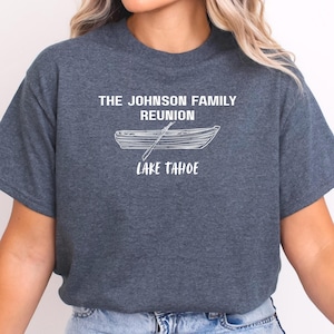 Custom Family Reunion Shirt, Family Roots Shirt, 2025 Family Tee, Family Gathering Gift, Family Lake Shirt, Personalized Family Name Tee