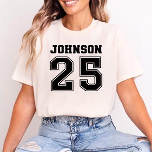 Custom Family Reunion Shirt, Family Sports Shirt, Personalized Family Name Tee, Family Jersey Shirt, 2025 Family Tee, Family Gathering Gift
