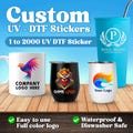 Custom UV DTF Stickers: Personalized Waterproof Decals for Cups, Mugs, and Glass Wraps