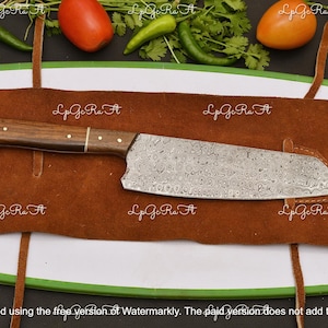 Handmade Damascus Steel Japanese Bunka, Handmade Damascus Steel Chef, Custom cooking tools, gift for chefs, gift for her, gift for him