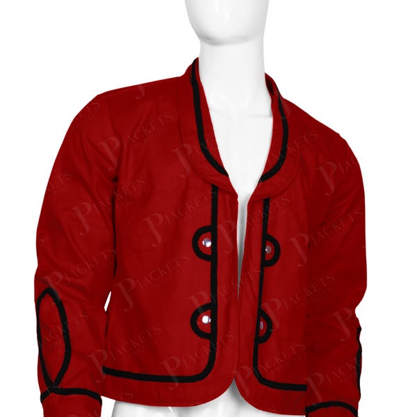 Vintage 1850s Handmade Premium Cotton Western Jacket Cowboy Mexican Vaquero Horse Riding Jacket