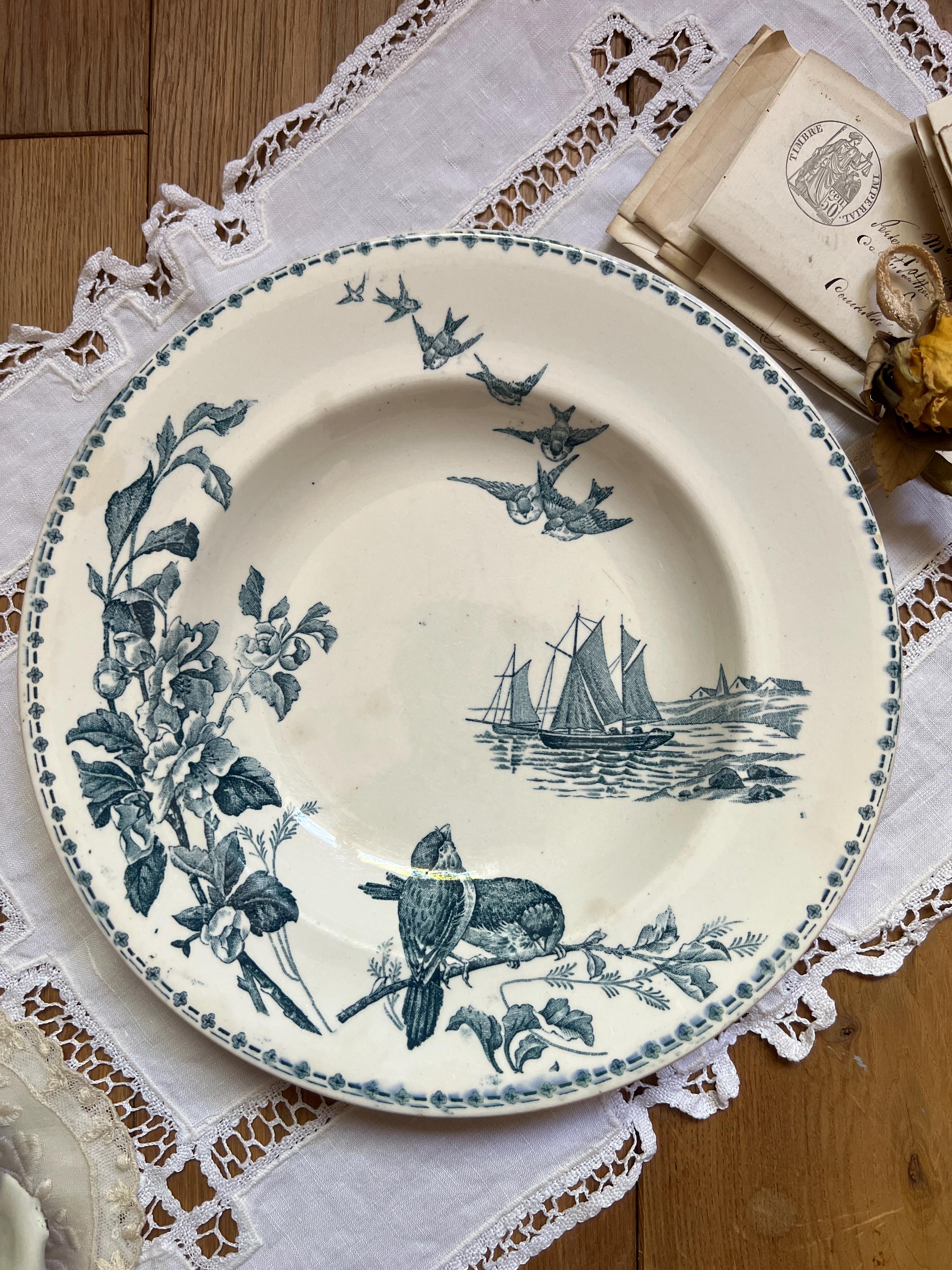 Longwy France Plates - Etsy