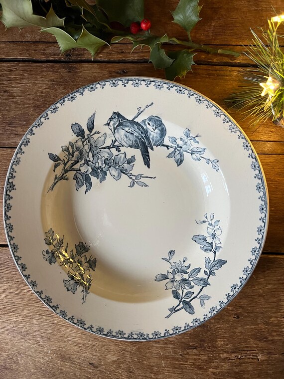 その他 BIRDS' WORDS | CERAMIC PLATE WREATH BIRDS' WORDS | CERAMIC PLATE WREATH Bluebird Plate | Jen Stas