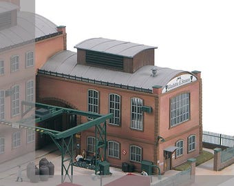 Piko 61117 HO Scale Factory Side Building Kit