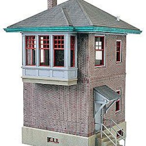 Walthers Cornerstone 933-2982 HO Scale Pennsylvania Railroad Block Tower -- Kit