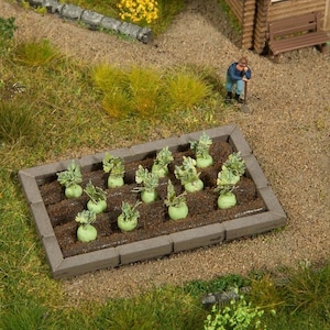 Noch 13214 HO Scale Garden Plot Edging