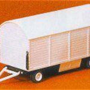 Preiser 20008 HO Scale Modern Circus Wagon Set - Plastic Kits