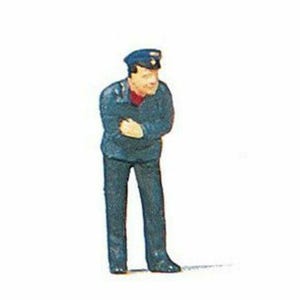 Preiser 28039 HO Individuelle Figur - Eisenbahnpersonal - Feuerwehrmann