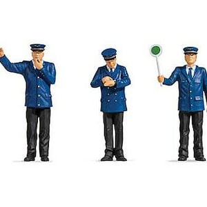 Noch 17300 G Scale German Railway Officials -- pkg(3)