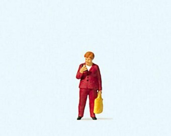 Figura individual em escala HO Preiser 28212 Angela Merkel, 8º