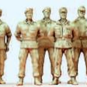 Preiser 72535 1/72 ongeverfd Duitse federale strijdkrachten (26) (kit)