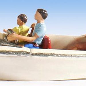 Noch 16820 HO Scale Motorboat with 4 Figures