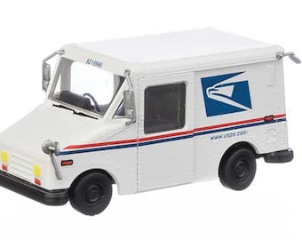 Walthers SceneMaster 949-12253 HO LLV Caminhão de Correio USPS Moderno