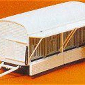Preiser 20007 HO Scale Modern Circus Wagon Set - Plastic Kits Cage