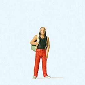 Preiser 28191 HO Scale Man mit Rucksack