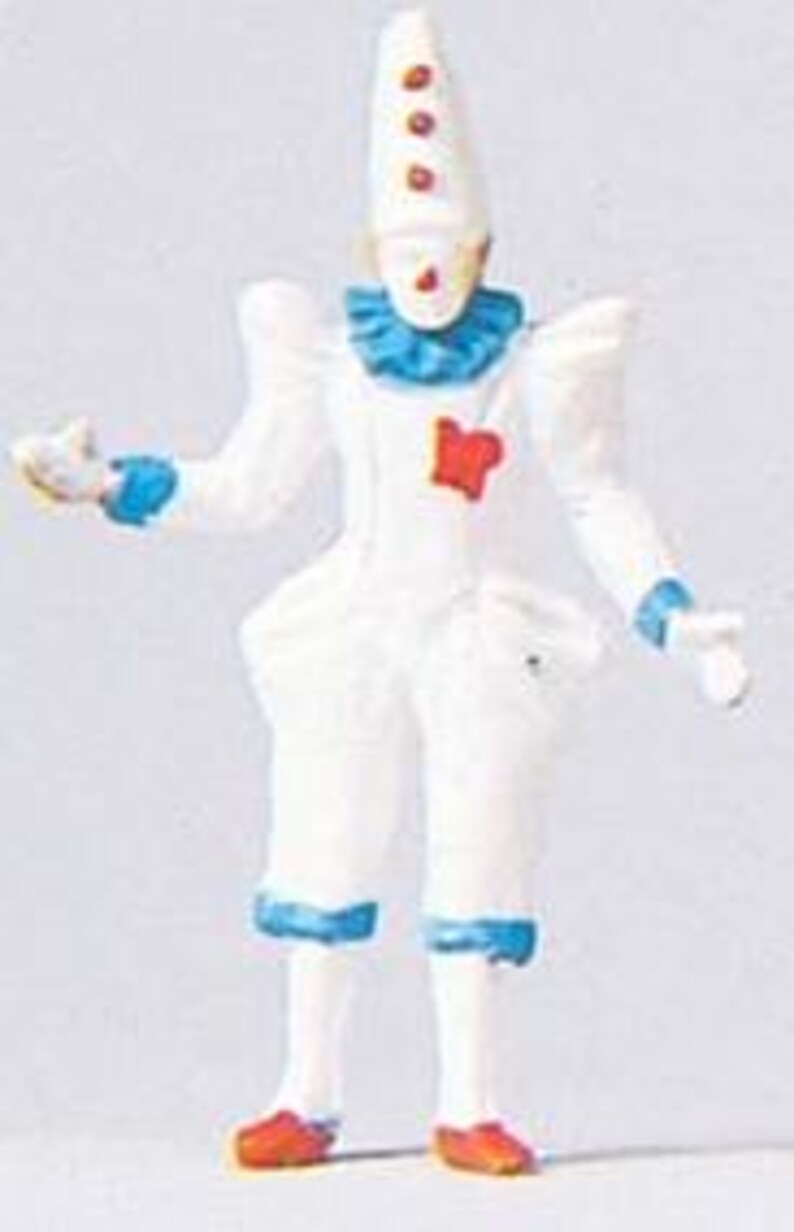 Preiser Circus Preiser 29038 HO Scale Individual Figure - Circus People -- Clown ...