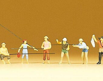 Preiser 79077 Pescadores deportivos y recreativos a escala N