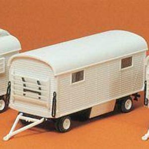 Preiser 20005 HO Scale Modern Circus Wagon Set - Plastic Kits