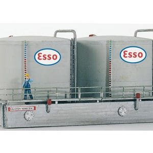 Kit de construcción baja para tanques de almacenamiento Shell a escala HO de Piko 61104